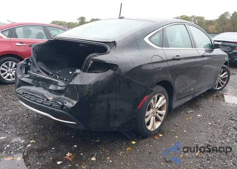 2015 Chrysler 200 Limited from USA, damaged, VIN 1C3CCCABXFN704468